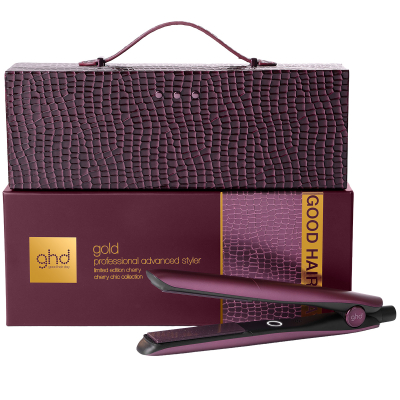 ghd Gold Limited Edition Gift Set Hair Straighteners in Cherry Chic