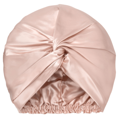 Lenoites Mulberry Silk Sleeping Cap Pink