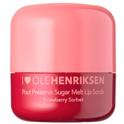 Ole Henriksen Pout Preserve Sugar Melt Lip Scrub Strawberry Sorbet (4 ml)