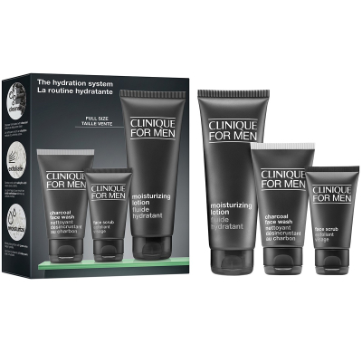Clinique Clinique For Men The Hydration System Set (100 + 50 + 30 ml)