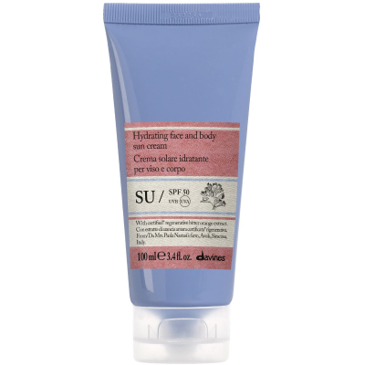 Davines SU hydrating face and body sun cream SPF 50 (100 ml)