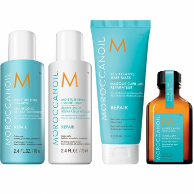 Moroccanoil Travel Kit (2 x 70 + 75 + 25 ml)