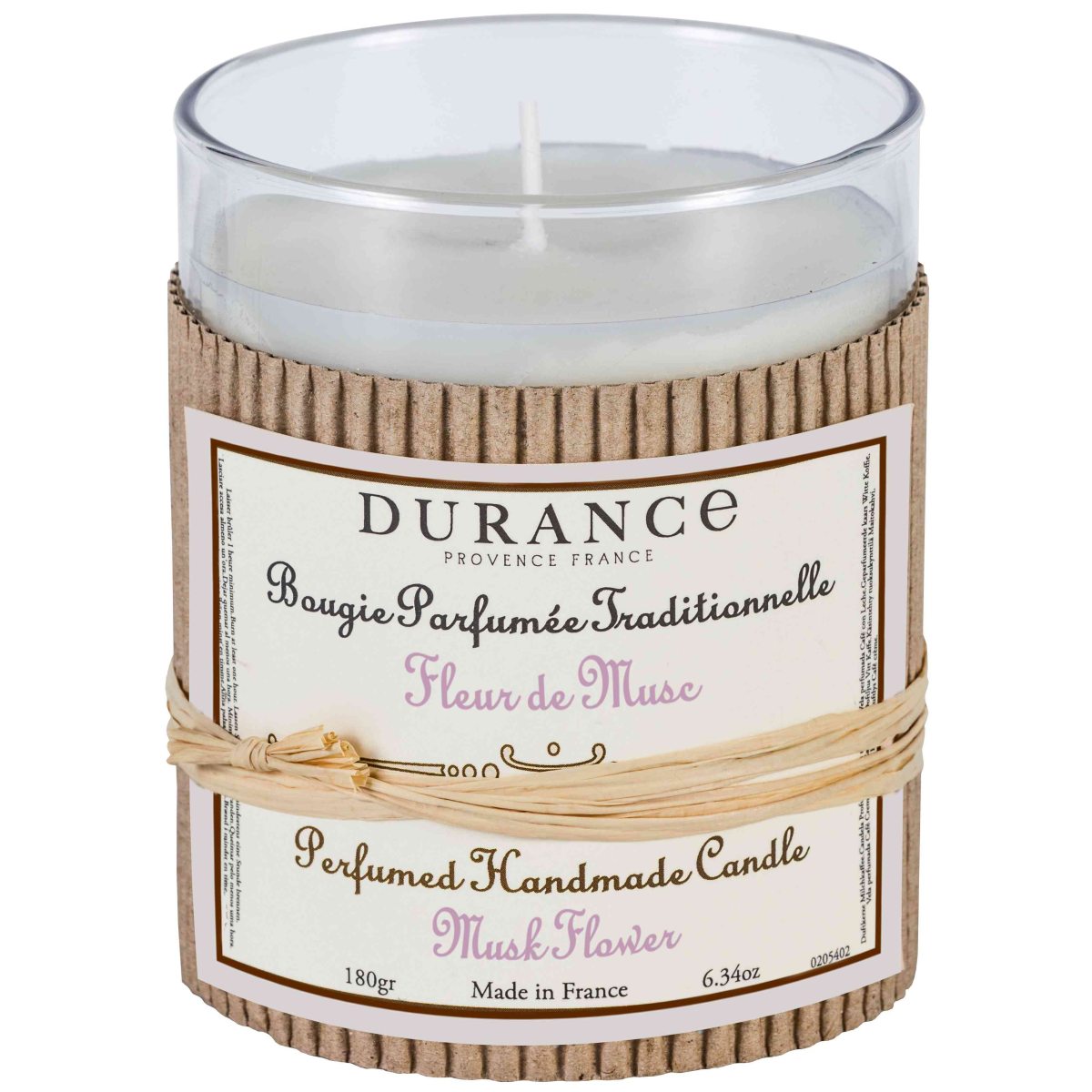 Durance Handcraft Candle Musk Flower (180gr) Hemleverans inom 1