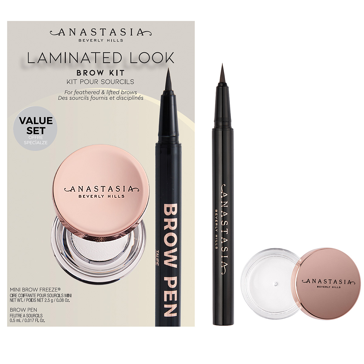 Anastasia Beverly Hills Laminated Look Brow Kit Medium Brown 3