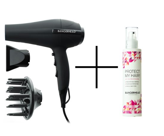 Bangerhead Professional Hair Dryer + Protect My Hair