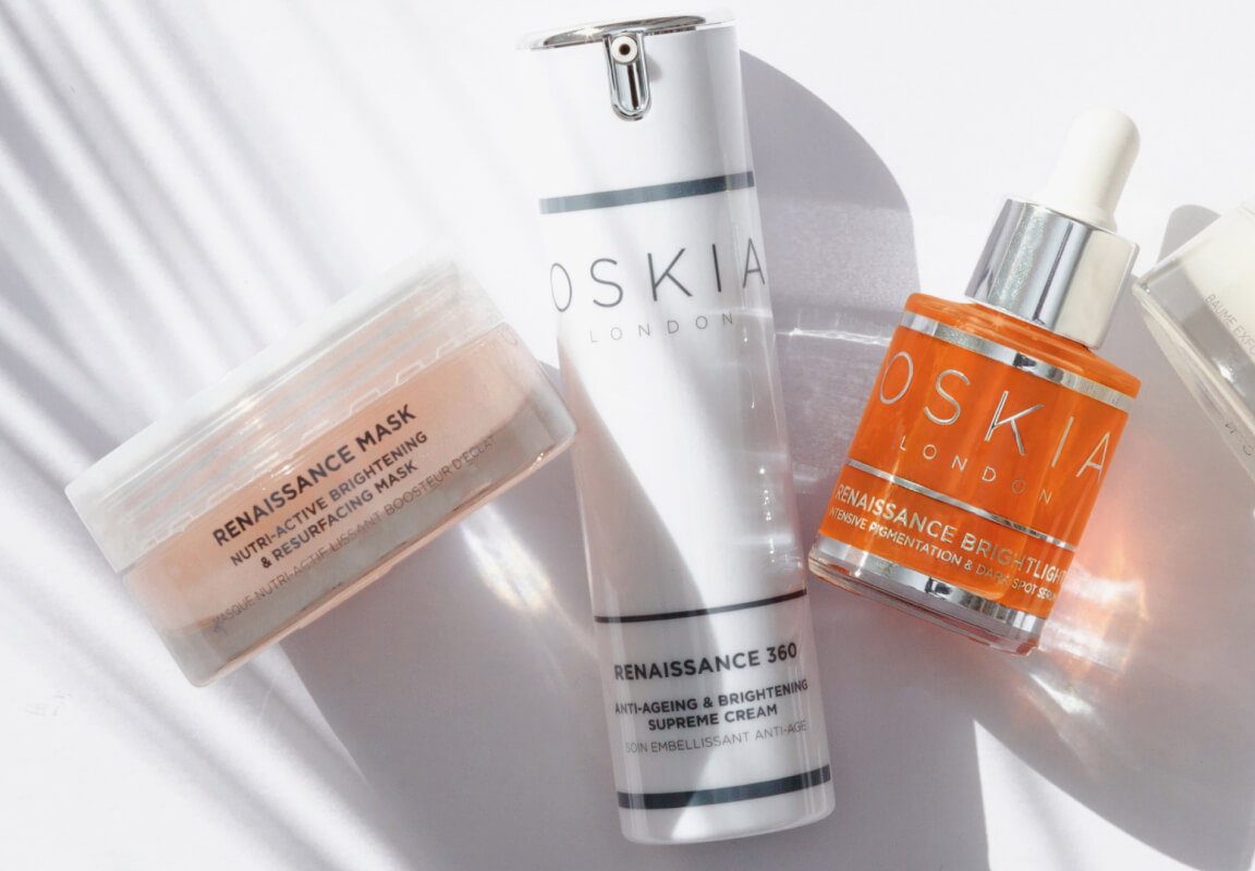 Tre prisvinnande produkter från OSKIA som föryngrar din hud