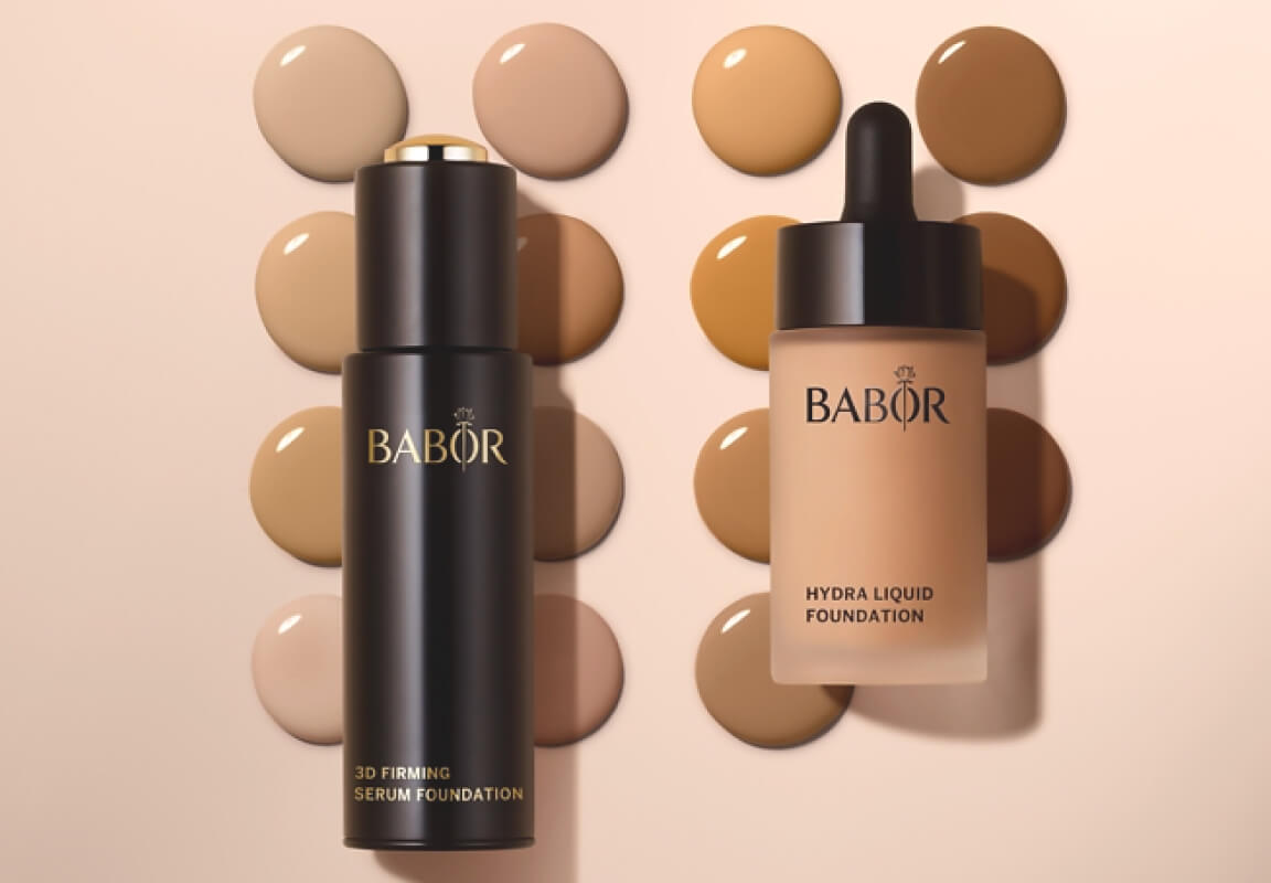 Hudvårdande makeup boostad med Babors ampuller – hitta rätt foundation för dig!