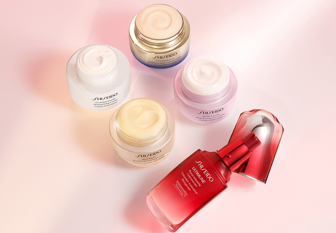 Upptäck våra bästsäljande anti-aging-favoriter från Shiseido