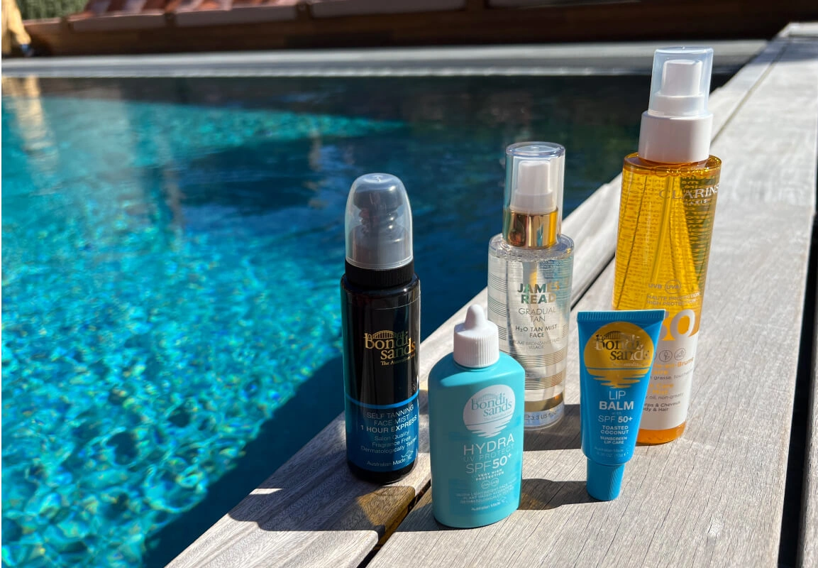 Så bra är sol- och tanprodukterna från Clarins, James Read och Bondi Sands