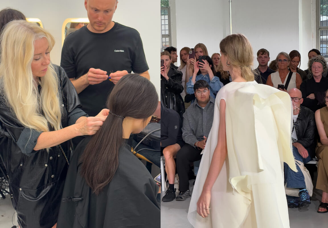 Let’s talk hair trends: backstage med Oribe på Copenhagen Fashion Week