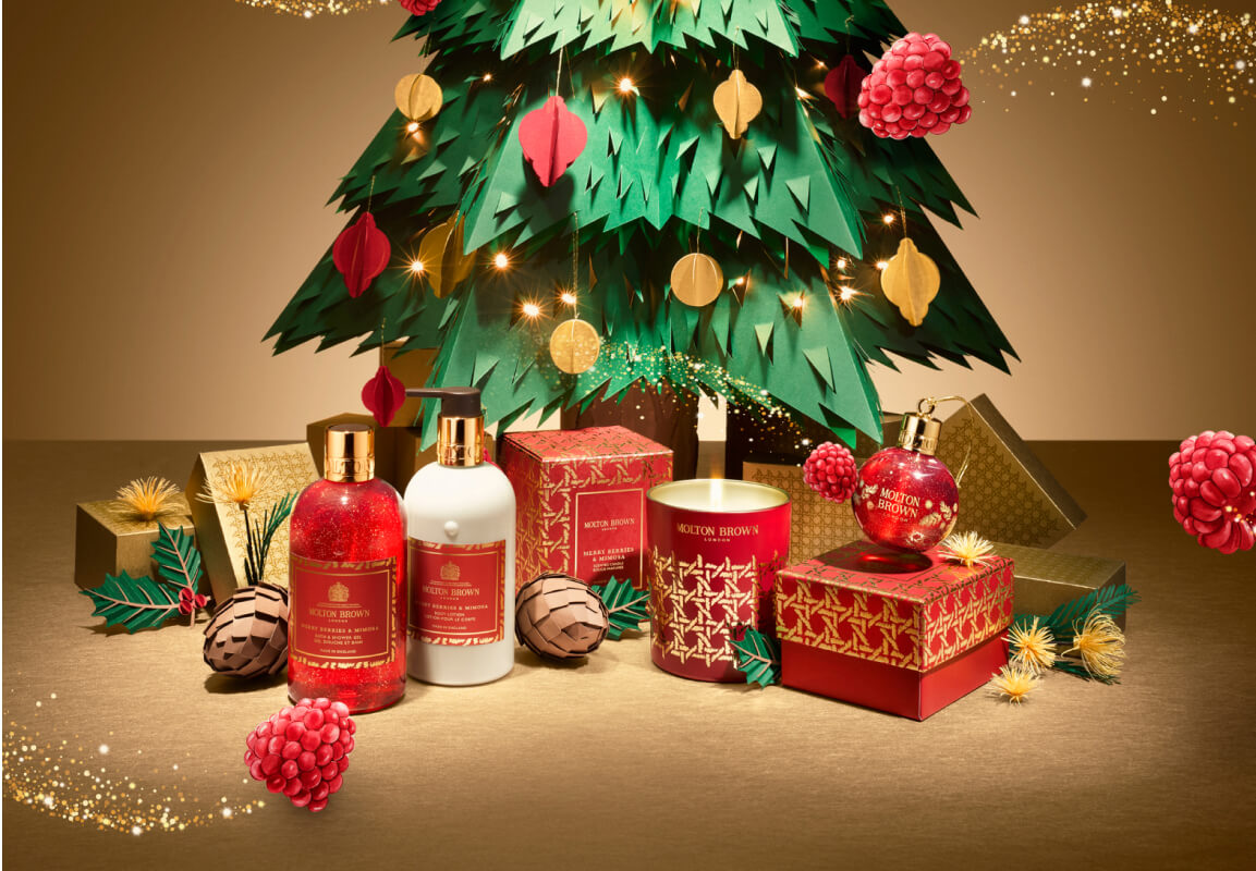 Årets julkollektion från Molton Brown är här