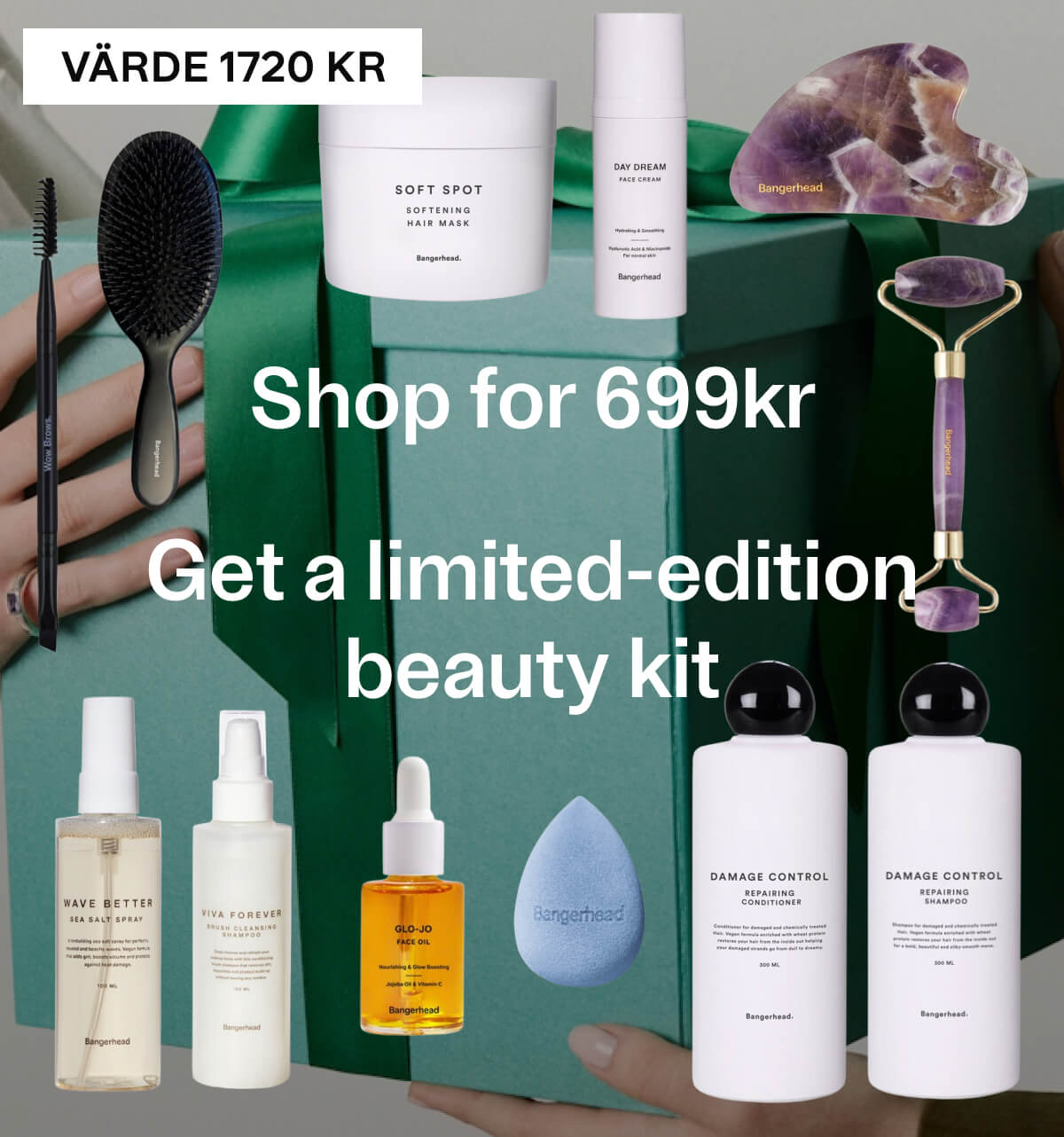 Exclusive beauty kit from Bangerhead