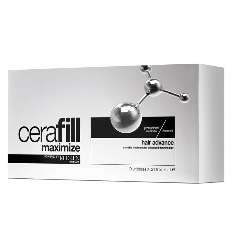 Redken Cerafill Maximize Aminexil Hair Advance (10x6ml) i gruppen Man / Hårvård / Håravfall & treatments hos Bangerhead (B008551)