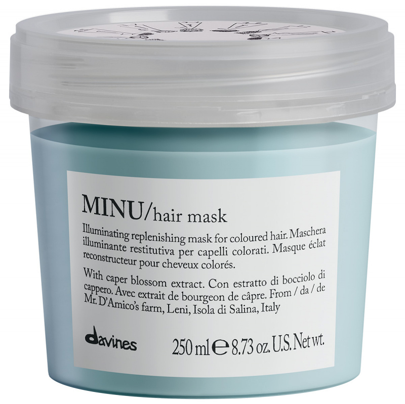 Davines Minu Hair Mask (250ml) i gruppen Hårvård / Hårinpackning & treatments / Hårinpackning hos Bangerhead (B009869)