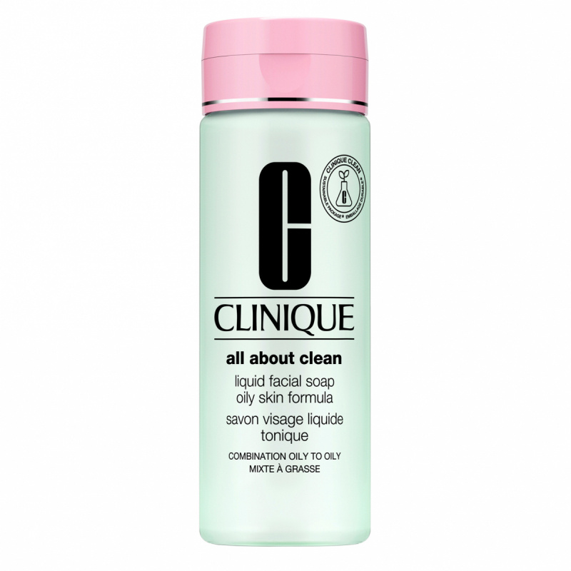 Clinique Liquid Facial Soap Oily Skin Formula (200ml) i gruppen Hudvård / Ansiktsrengöring / Rengöringsgel hos Bangerhead (B010639)