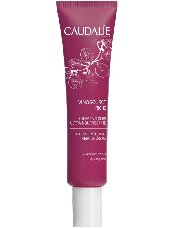 Caudalie Vinosource Intense Moisture Rescue Cream - Very Dry Skin (40ml) i gruppen Hudvård / Ansiktsåterfuktning / Dagkräm hos Bangerhead (B019639)