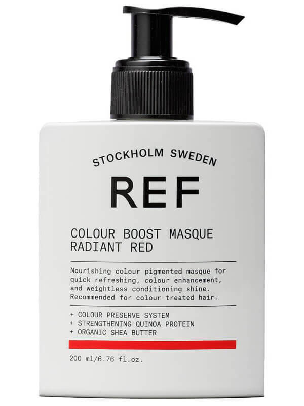 REF Colour Boost Masque Radiant Red (200ml) i gruppen Hårvård / Hårfärg / Färginpackning hos Bangerhead (B023620)