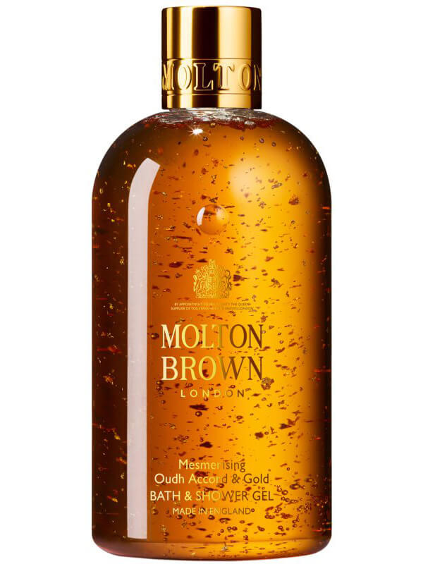 Molton Brown Oudh Accord & Gold Body Wash (300ml) i gruppen Kroppsvård / Kroppsrengöring & scrub / Duschtvål hos Bangerhead (B024631)