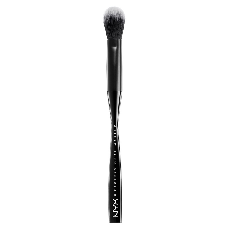 NYX Professional Makeup Pro Brush Duo Fiber Setting Brush i gruppen Smink / Sminkborstar / Puderborste hos Bangerhead (B025121)