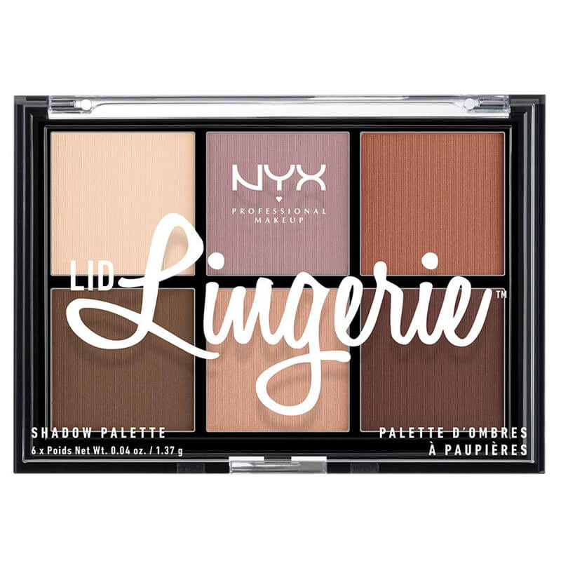 NYX Professional Makeup Lingerie Shadow Palette i gruppen Smink / Ögon / Ögonskuggspalett hos Bangerhead (B025144)