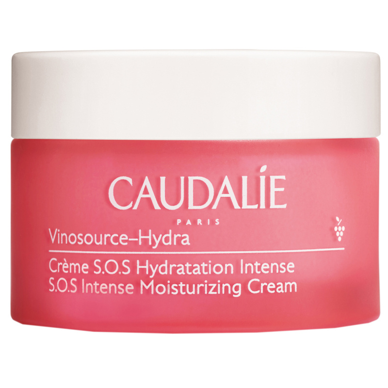 Caudalie Vinosource S.O.S Intense Moisturizer Cream (50ml) i gruppen Hudvård / Ansiktsåterfuktning / Dagkräm hos Bangerhead (B055116)