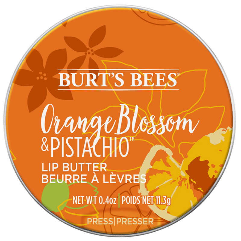 Burt\'s Bees Lip Butter Orangeblossom And Pistachio i gruppen Hudvård / Läppvård / Läppbalsam hos Bangerhead (B055643)