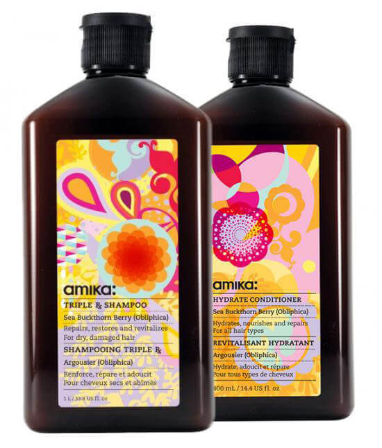 amika Triple Rx Shampoo + Hydrate Conditioner Hemleverans inom