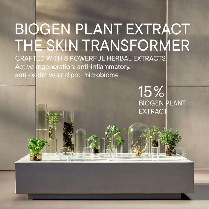 Babor DOC Cryo Plumping Mask 1 st ansiktsmask för anti-age plumpning med örtextrakt i laboratorieglas.
