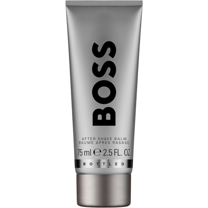 Hugo Boss Bottled After Shave Balm 75 ml lugnande rakbalsam i en stilren grå tub med svarta detaljer