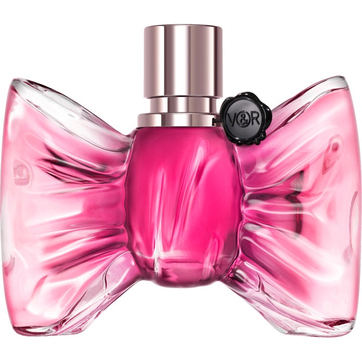 Viktor & Rolf Bonbon Collection Berry Jelly 50 ml Eau de Parfum i en rosettformad rosa glasflaska med silverlock