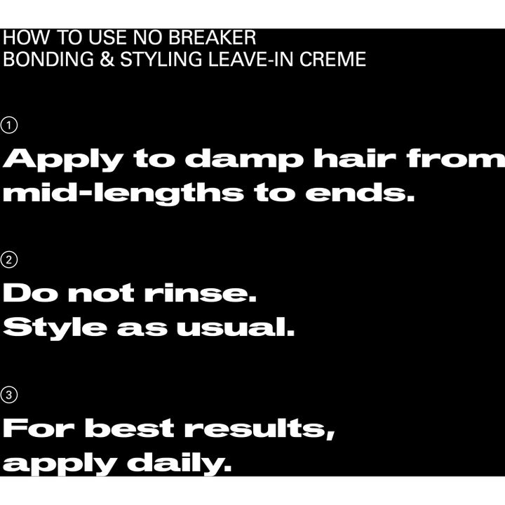 No.Breaker Bonding & Styling Leave In Creme