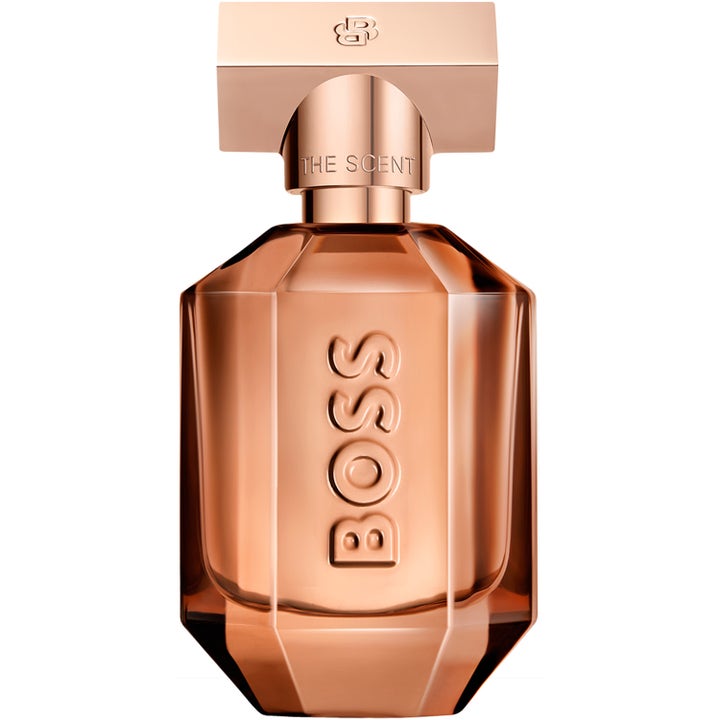 Hugo Boss The Scent For Her Le Parfum 30 ml exklusiv parfym kvinnor i fasetterad glasflaska med kork i roséguld