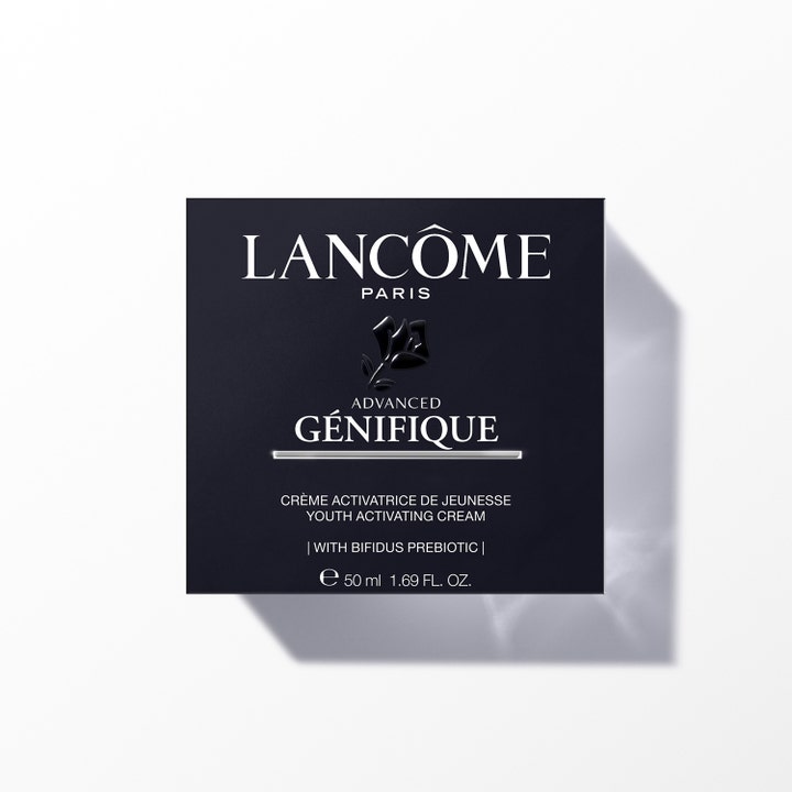 Lancôme Génifique Youth Activating Day Cream 50 ml hydraterande ansiktskräm med anti-aging i svart ytterbox.