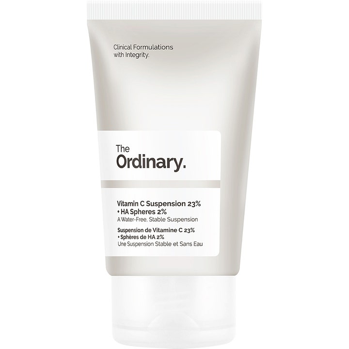 The Ordinary Vitamin C Suspension 23% + HA Spheres 2% 30ml lystergivande stabil vitamin c serum i vit tub