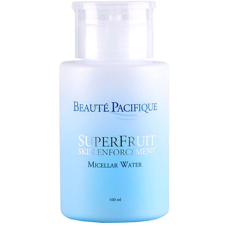 Beauté Pacifique SuperFruit Micellar Water 160 ml antioxidant micellärvatten i blåtonad frostad flaska