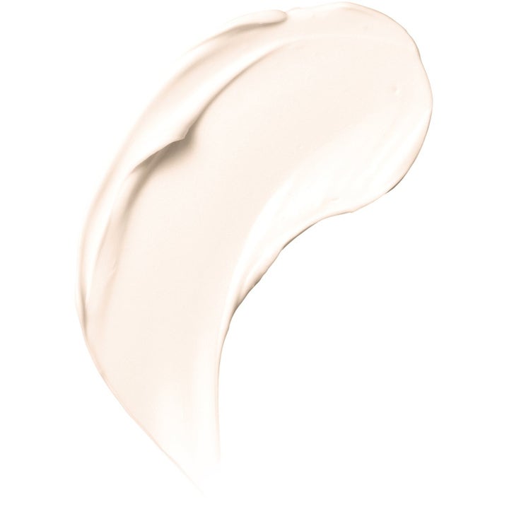 Clinique Ögonvård 30 ml återfuktande ögonkräm mot trötta ögon visar en krämig ljusbeige textur i ett svep