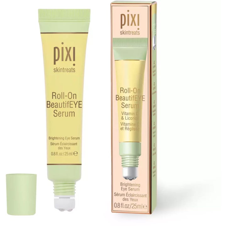 Pixi Roll-On BeautifEYE Serum 25 ml lystergivande ögonserum med trippel roll-on-applikator och ytterkartong