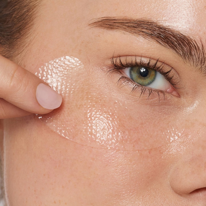 By Terry Hyaluronic Global Eye Patch 1 st anti-trötthets ögonmask med genomskinlig mönstrad hydrogel som fästs under ögat