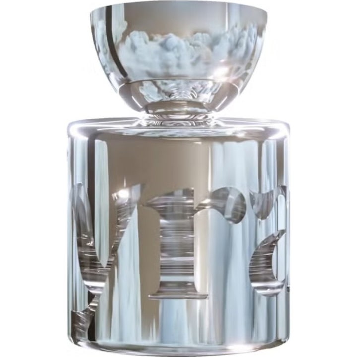 Vyrao The Sixth Eau De Parfum 50 ml parfym i en högblank silverfärgad flaska med utskuren text och rundat lock