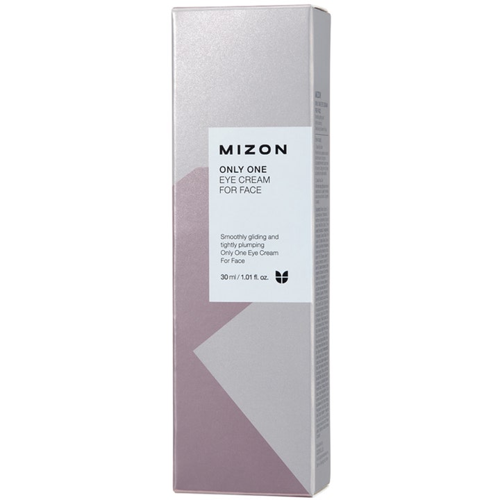 Mizon Only One Eye Cream For Face 30 ml anti-aging ögonkräm i silvrig och lila ytterförpackning