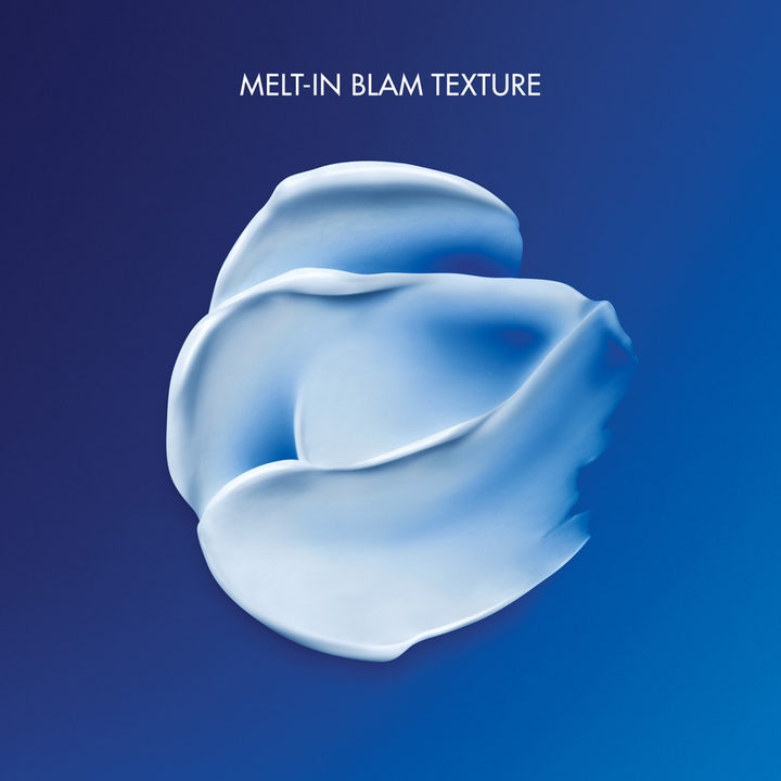 Biotherm Blue Pro-Retinol Moisturizing Eye Cream 15 ml anti age ögonkräm med en ljusblå krämig melt-in balm textur.