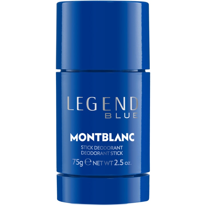 Montblanc Legend Blue deodorant 75g blå herr deo stick ger en maskulin parfym i en kungsblå hylsa med silvertext