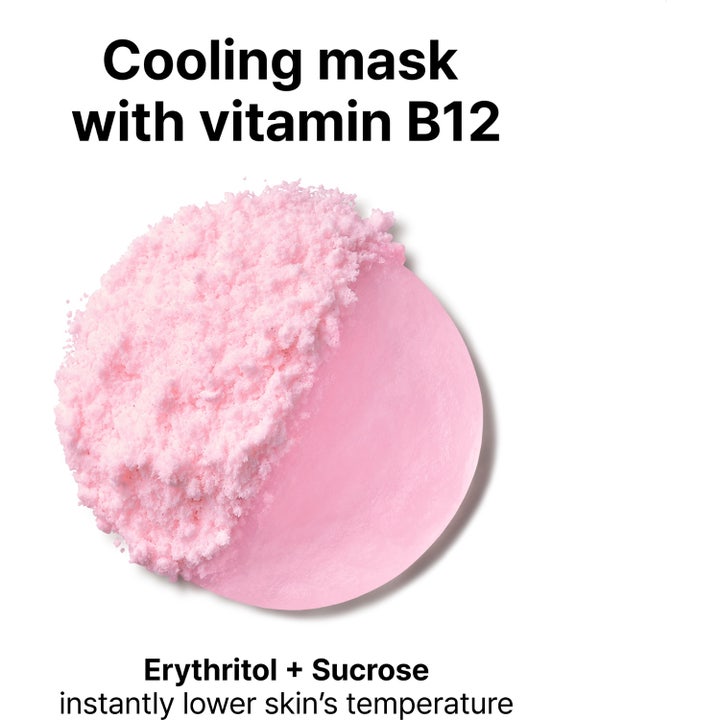 Dr.Jart+ Cryo Sorbet Icy Facial Mask 3 g svalkande ansiktsmask med vitamin B12 och rosa textur som kyler huden direkt