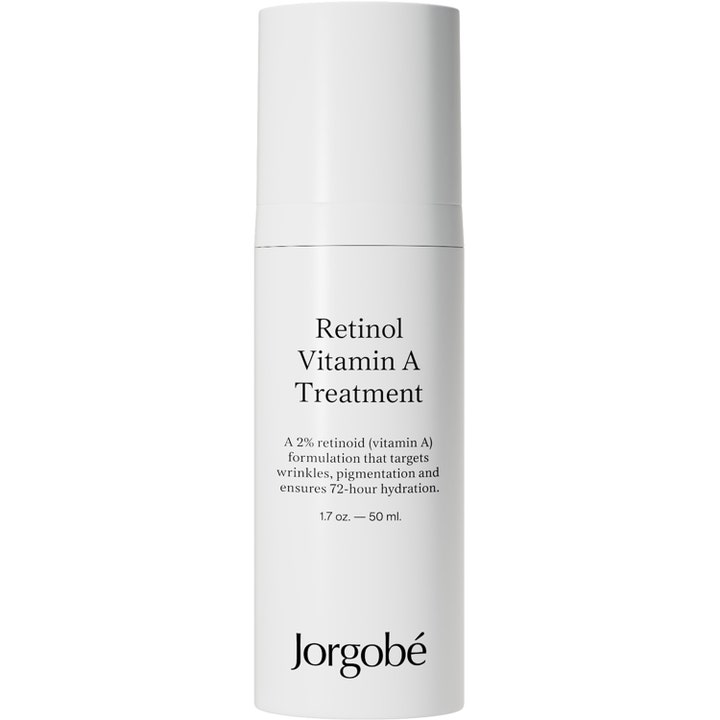 Jorgobé Retinol Vitamin A Treatment 50 ml är en retinol behandling i vit flaska som ger fukt och skapar jämnare hudton.