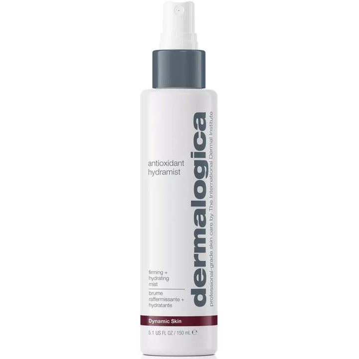 Dermalogica Antioxidant Hydramist 150 ml firming antioxidanter ansiktsmist i vit sprayflaska med lila accent.