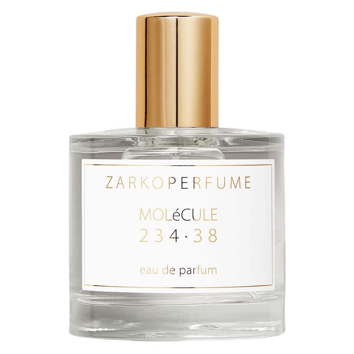 Zarkoperfume Molécule 234.38 50ml edp parfym ger en unik doft i en genomskinlig glasflaska med elegant guldkork