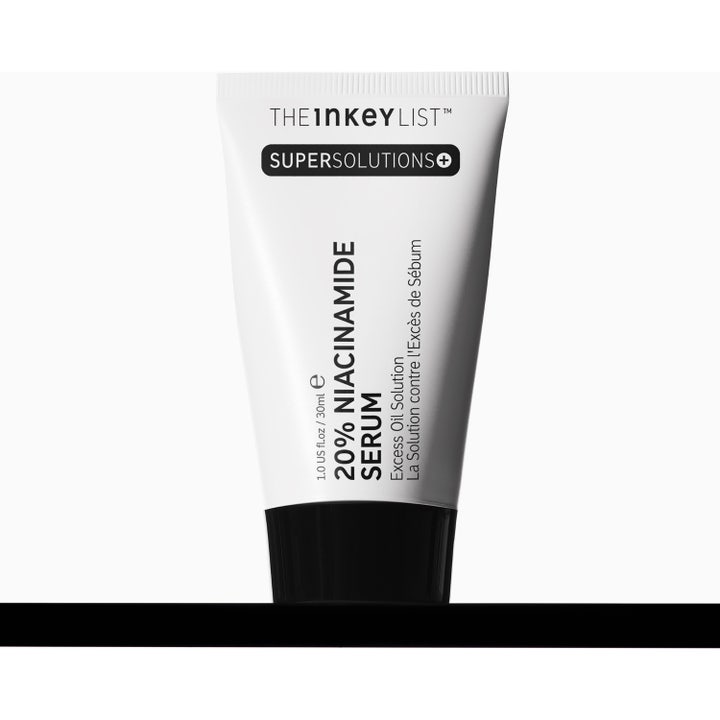 The INKEY List Niacinamide Serum 30 ml niacinamid ansiktsserum för oljekontroll med en lättflytande vit geltextur