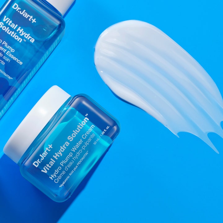 Dr.Jart+ Vital Hydra Solution Hydro Plump Water Cream 50 ml fuktgivande ansiktskräm hyaluronsyra med lätt vit geltextur
