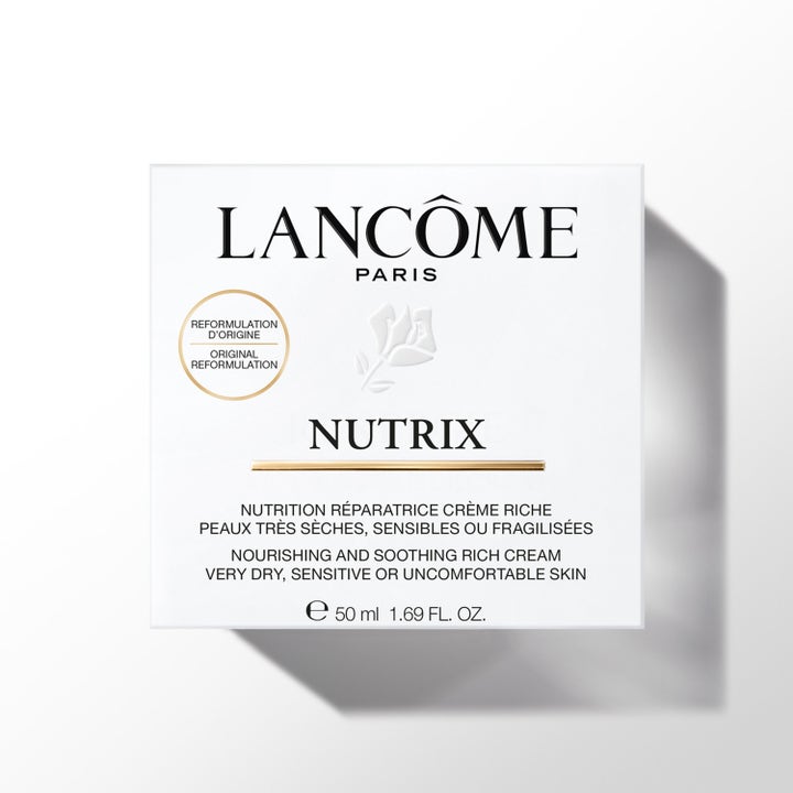Lancôme Nutrix Visage Face Cream 50 ml närande ansiktskräm i vit ytterförpackning för torr hud
