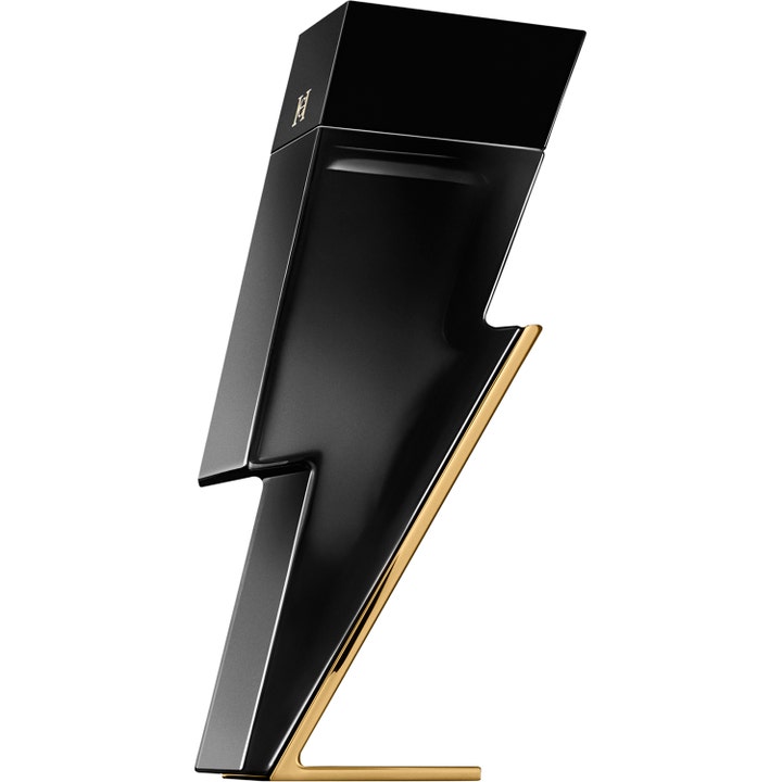 Carolina Herrera Bad Boy Eau de Toilette herr 150 ml bad boy perfume i en svart blixtformad flaska med guld